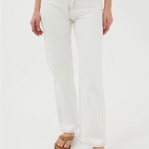 BDG cowboy white jeans
